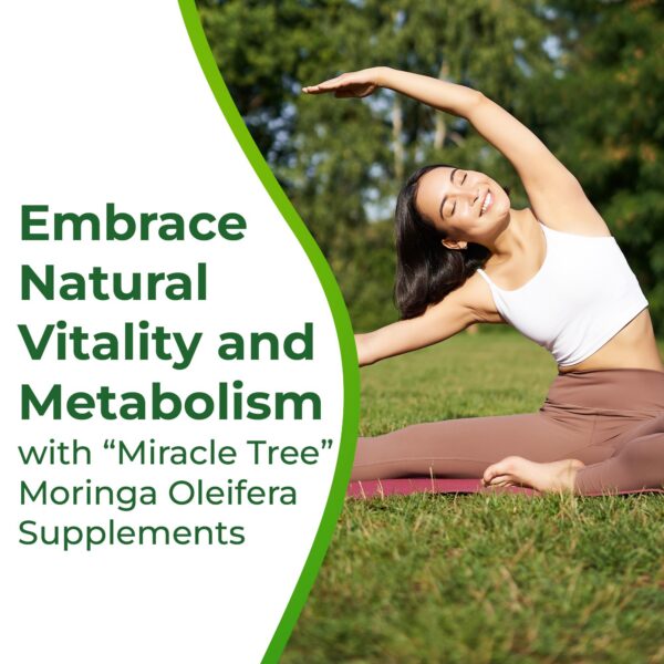 Frente de botella moringa