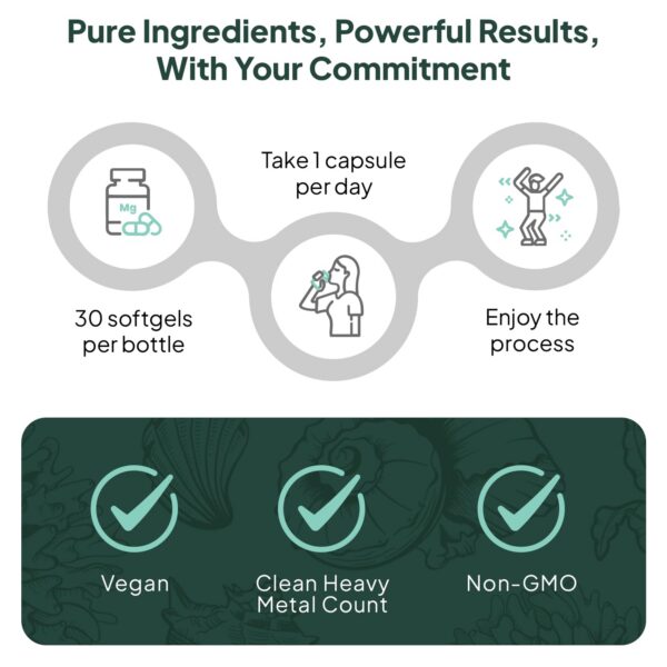 Organics Ocean Better D3+K2 frasco 30 días