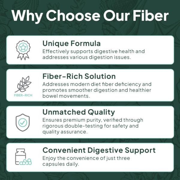 Organics Ocean Better Fiber suplemento fibra alta para hombres y mujeres