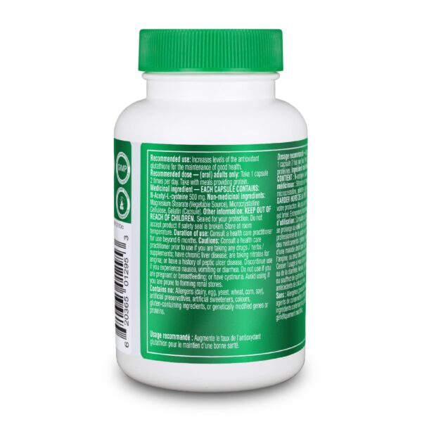 Organika NAC producto terminado