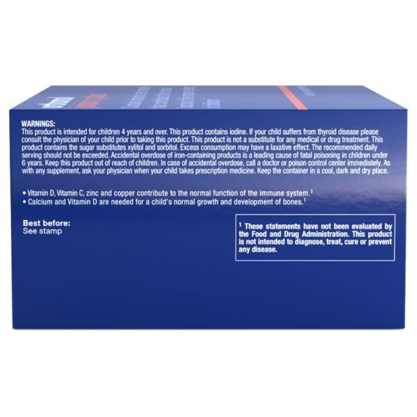 Orthomol multivitamínico para niños con fitonutrientes y oligoelementos