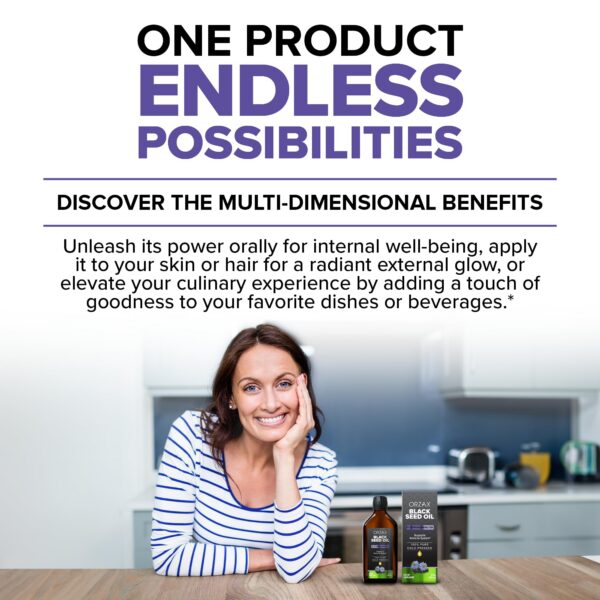 Presentación en frasco de vidrio de 8 onzas