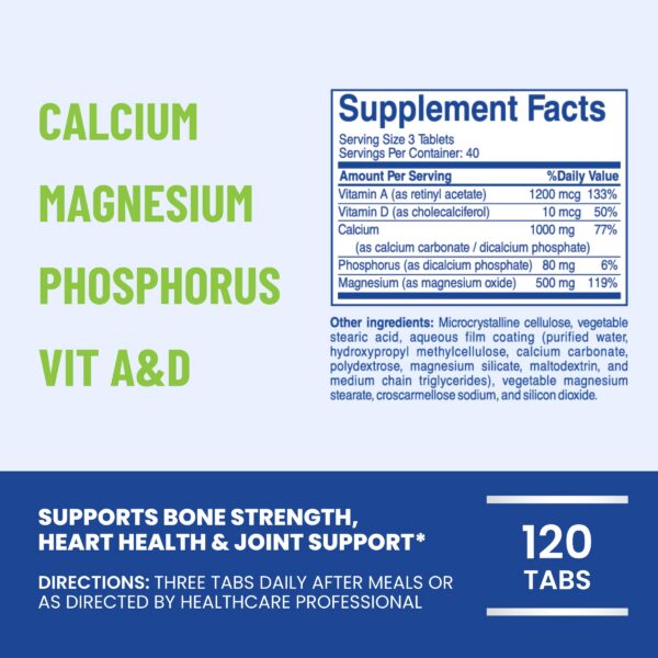 Presentación de 120 tabletas OsteoVit