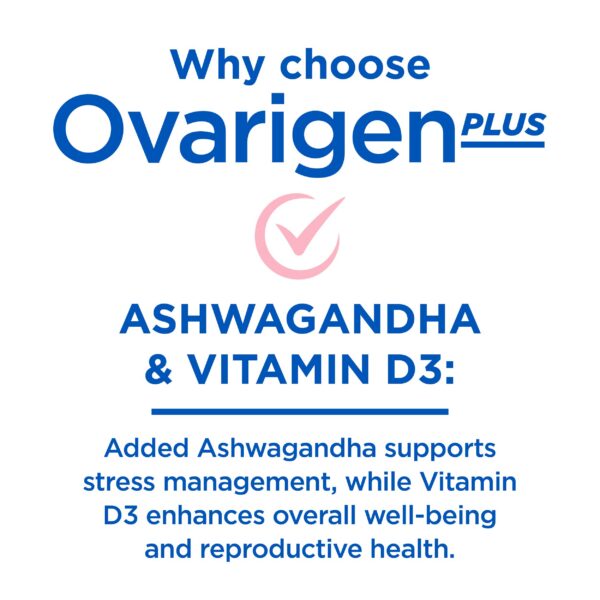 Ovarigen Plus polvo para apoyo hormonal y salud reproductiva