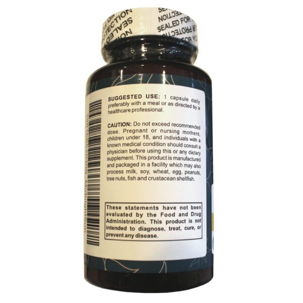 Etiqueta trasera con información