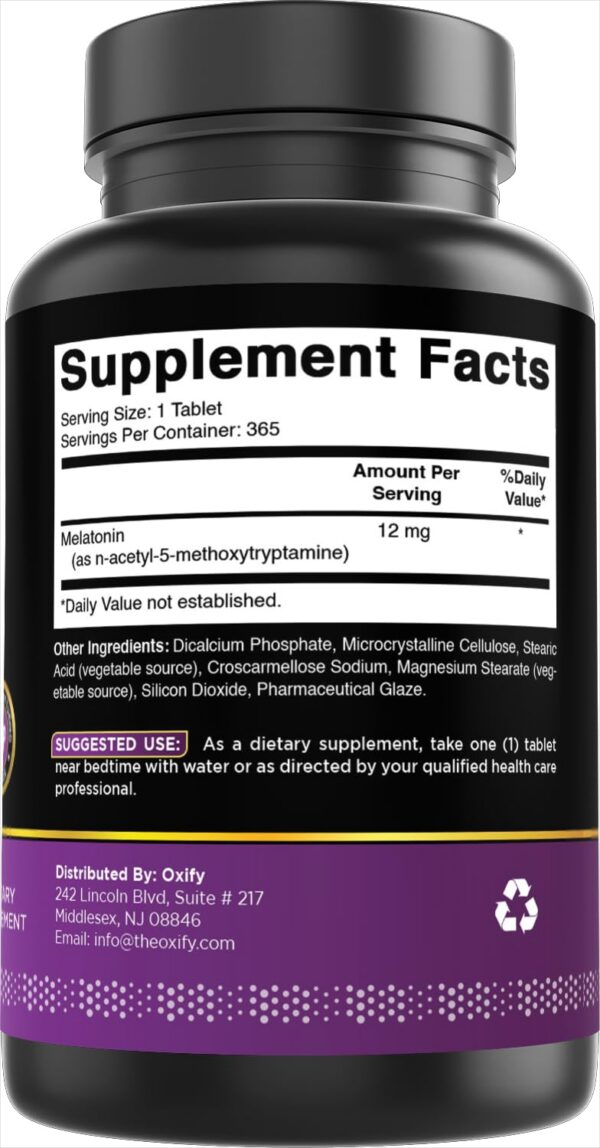 Frasco con 365 tabletas en estuche