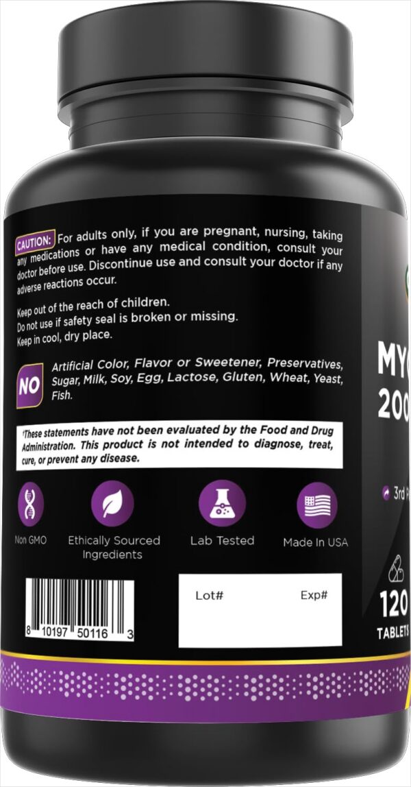 Version 1.0.0 Rótulo y logotipos de Oxify Myo-Inositol