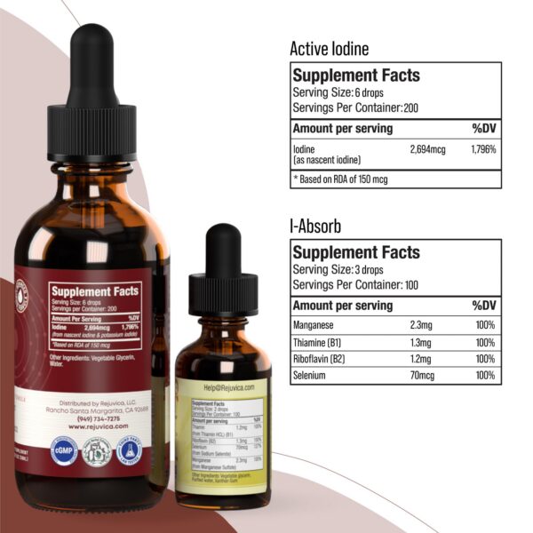 Conjunto de botellas y paquete