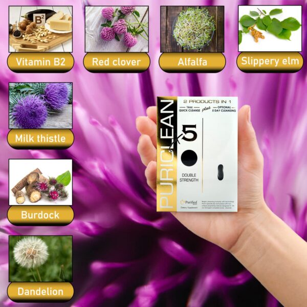 Instrucciones de uso para Puriclean X5 detox corporal completo