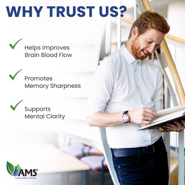 Packaging Ginkgo Biloba America Medic & Science 60 cápsulas suaves