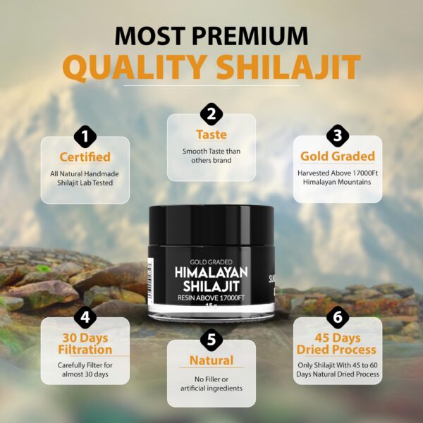 Version 1.0.0 Shilajit PakShilajit minerales detalle