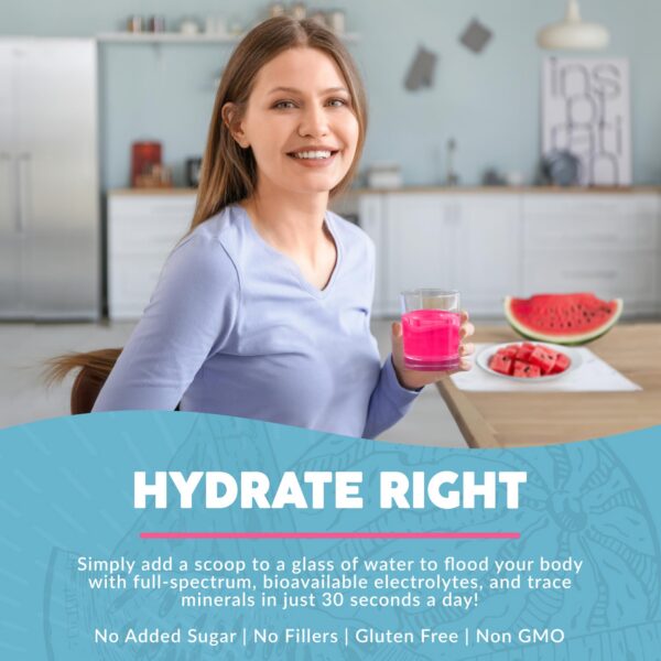 Etiqueta con detalle de sabor sandía