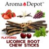 Palitos Aroma Depot raíz de regaliz gluten free para aliento fresco