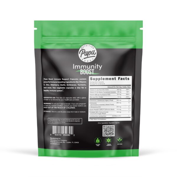 Papa Boost suplemento líquido beneficios naturales