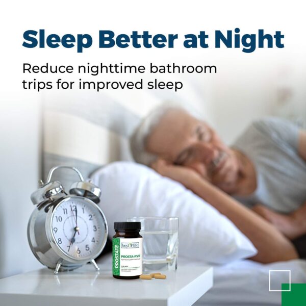 Paquete 4 de suplemento próstata natural Prosta-Rye Best Life Herbals