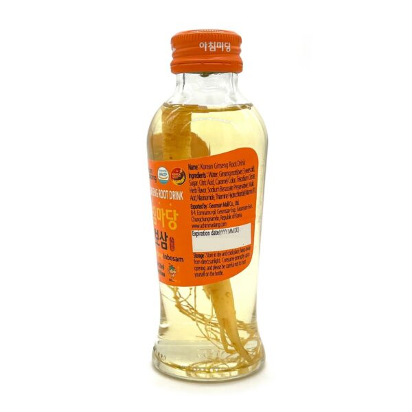 Paquete bebida ginseng coreano Achimmadang Inbosam