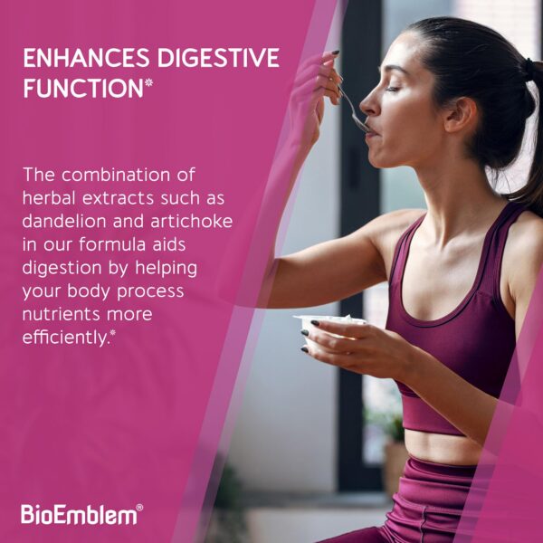 Paquete BioEmblem suplemento limpieza de hígado orgánico