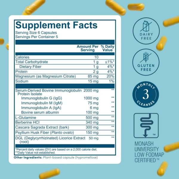 Paquete Bio.me Biome Gut Remedy 30 cápsulas para salud digestiva