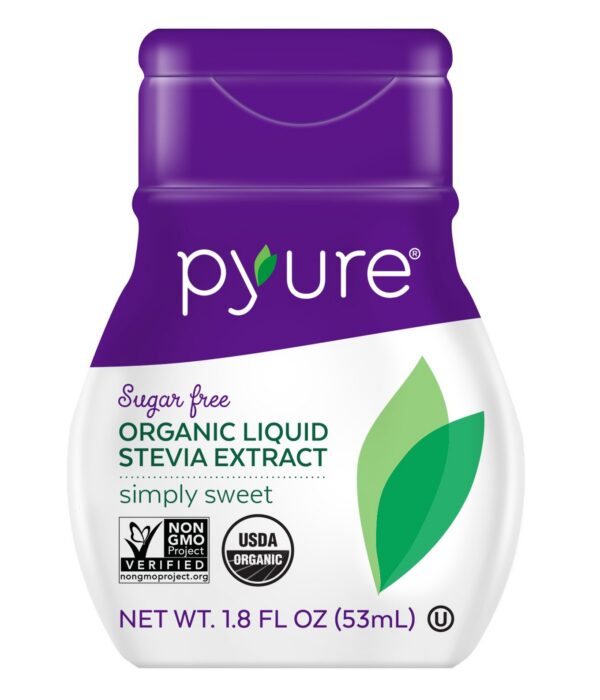 Paquete combinado Pyure con polvo y gotas de stevia orgánica