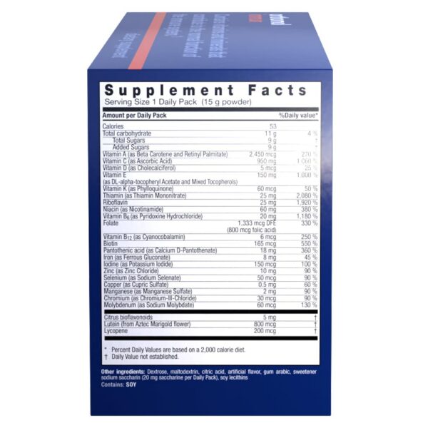 Version 1.0.0 Paquete diario Orthomol Immun