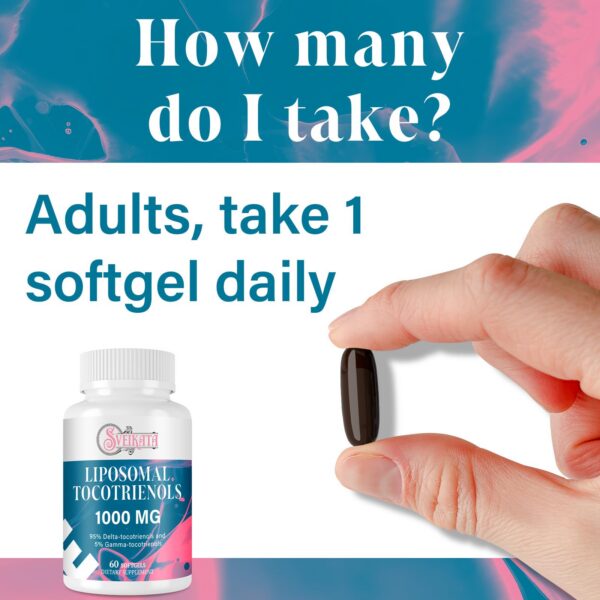 Paquete doble 60 cápsulas tocotrienoles Sveikata