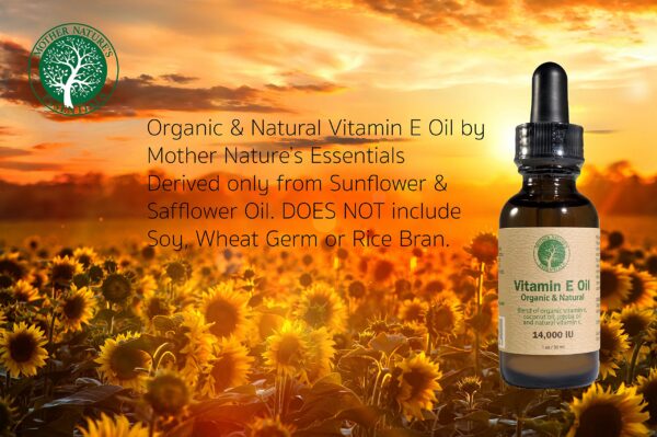 Paquete doble aceite vitamina E orgánico Mother Nature's Essentials