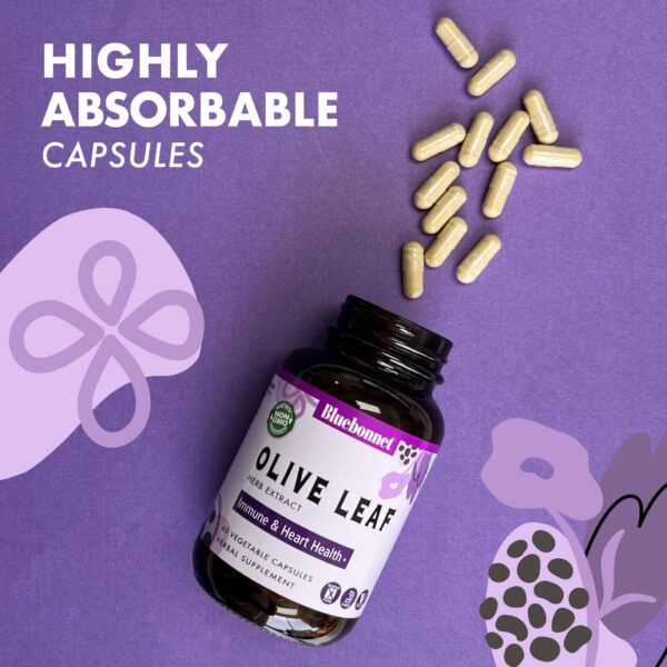 Paquete extracto hoja de olivo Bluebonnet 60 cápsulas