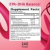 Version 1.0.0 Paquete frasco suplemento EPA DHA 240 cápsulas