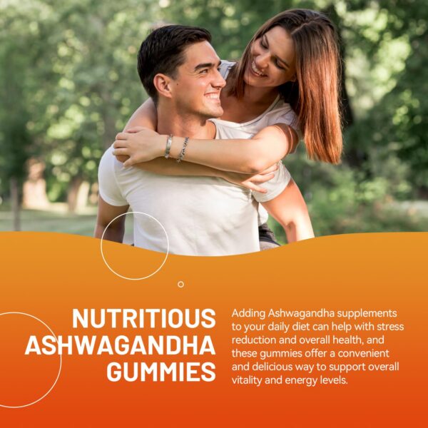 Paquete gemelo 2x60 gummies Ashwagandha EAZGOO 30 días de uso