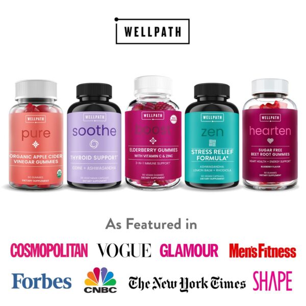 Gomitas veganas de saúco WellPath para adultos