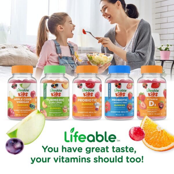 Lifeable Vitamin D Kids gomitas sabor