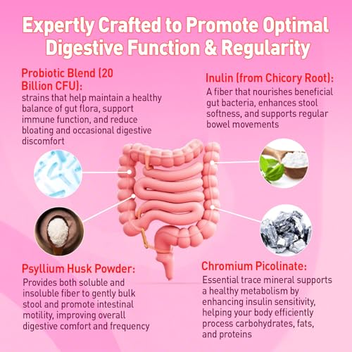 Paquete gomitas para mujeres Yutiny con fibra prebiótica y sabor fruta