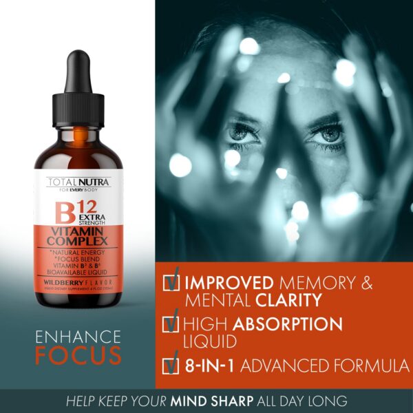 Paquete gotas de clorofila y vitamina B Total Nutra