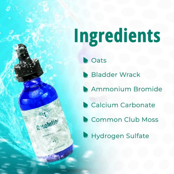 Paquete IASO Resolution Drops para bienestar y salud emocional