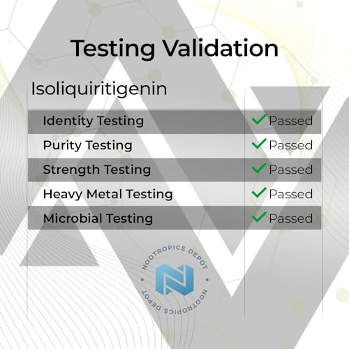 Paquete de isoliquiritigenina para apoyo a la concentración y ánimo