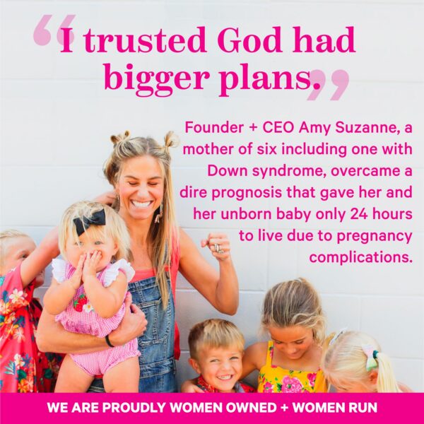 Pink Stork suplemento natural para mujeres en etapa de embarazo y posparto