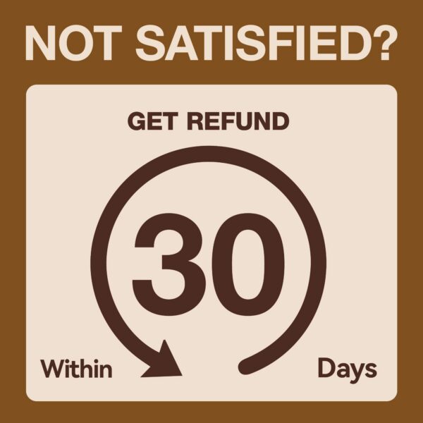 Paquete y cucharada de polvo de café de hongos orgánico Leaead