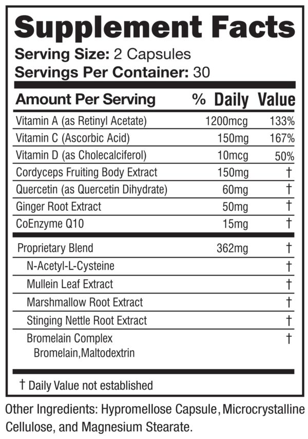 Paquete y presentación Omnite OMNIBREATHE 60 cápsulas vegetales