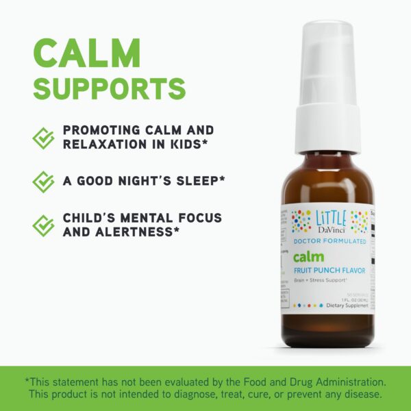 Paquete productos DaVinci para calma y enfoque infantil salud