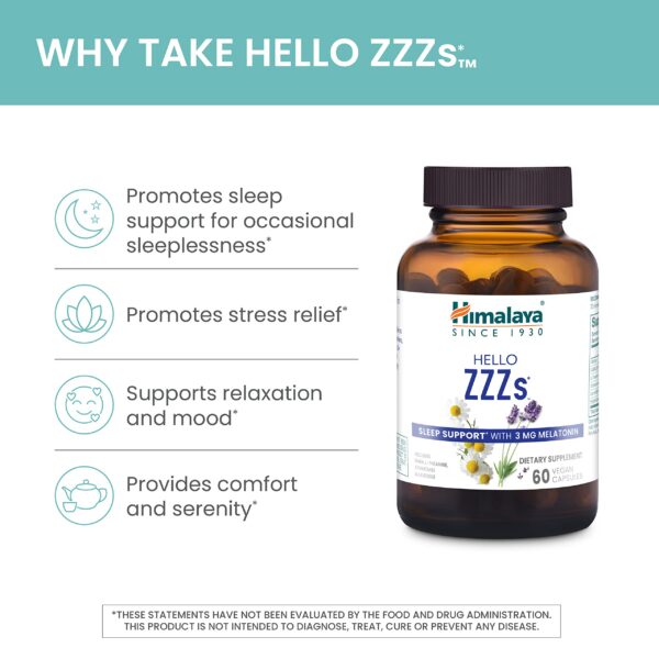 Paquete de salud mental y descanso Himalaya Calm Mind y Hello ZZZs