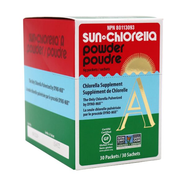 Paquete de superalimento Sun Chlorella para sistema inmune fuerte
