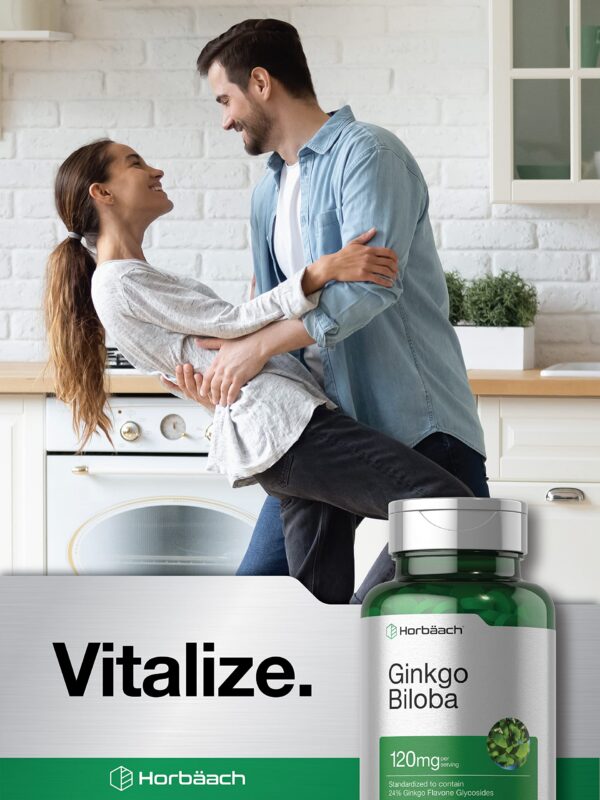 Paquete suplementario Horbäach Ginkgo Biloba 240 tabletas