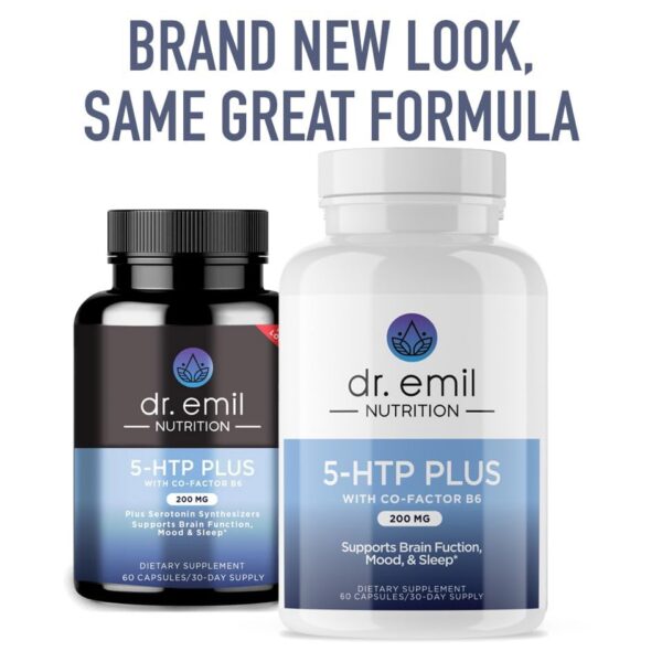 Version 1.0.0 Paquete suplemento 5-HTP vegano DR. EMIL NUTRITION 60 cápsulas