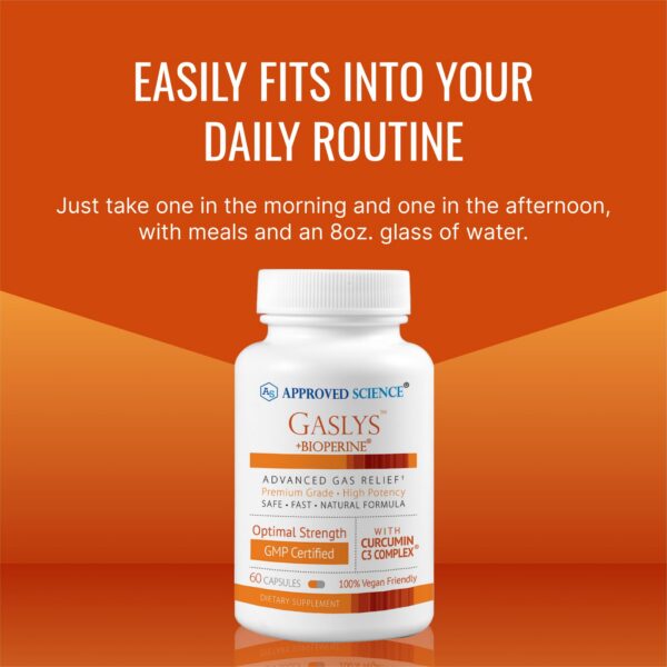 Version 1.0.0 Detalle cápsula Approved Science Gaslys para gases y digestión