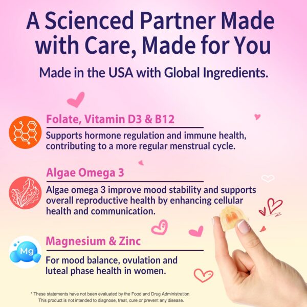 Version 1.0.0 Paquete de suplemento hormonal mujer Neviss gomitas inositol