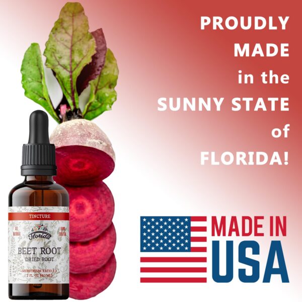 Version 1.0.0 Paquete suplemento líquido Florida Herbs remolacha 2 oz