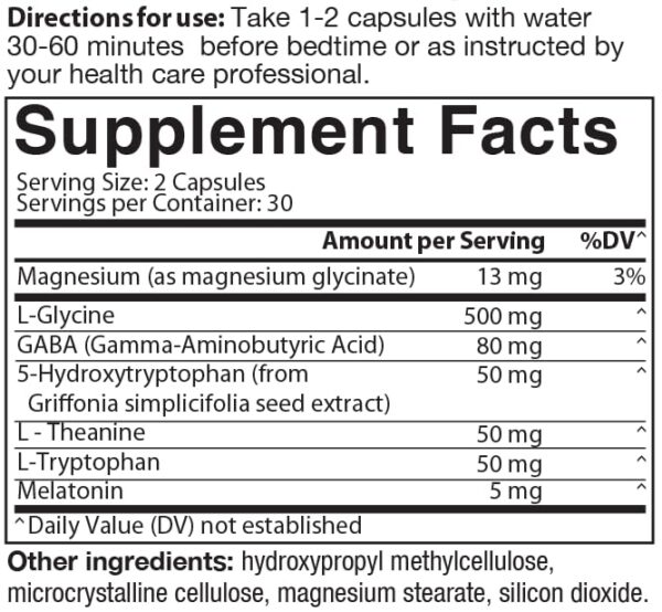 Version 1.0.0 Paquete completo suplemento sueño MENOLABS Well Rested 60 cápsulas