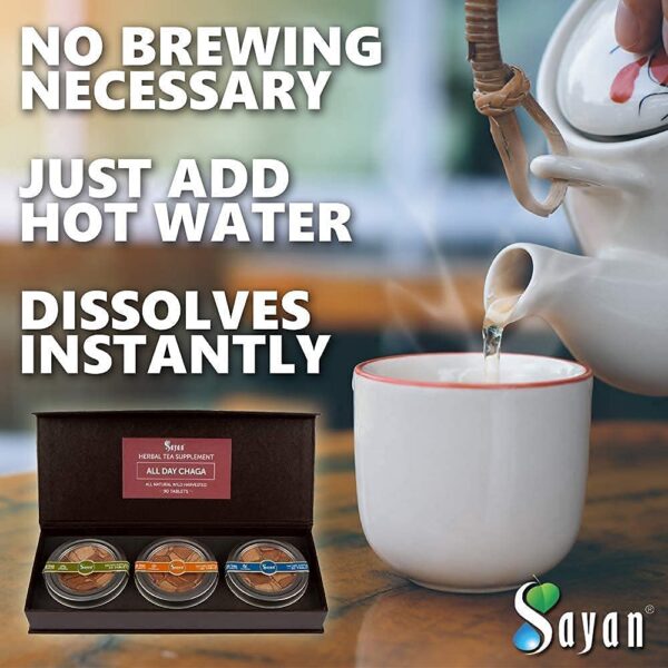 Paquete de té de Chaga Sayan