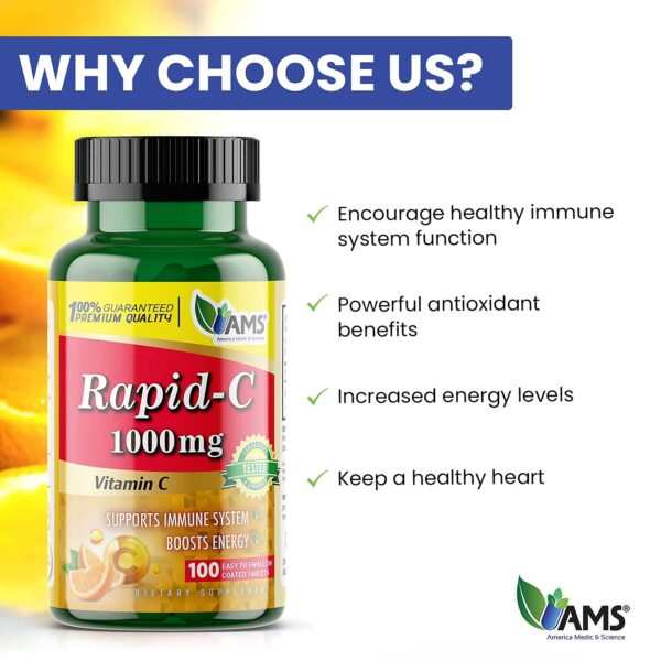 Paquete triple Rapid-C vitamina c suplemento