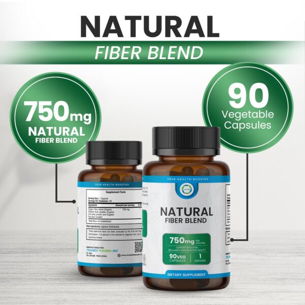 Paquete TRUEMED mezcla natural de fibra orgánica